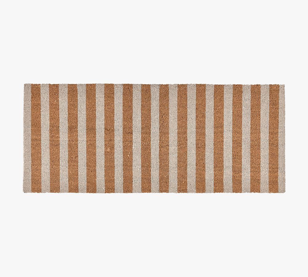 Cayson Striped Doormat | Pottery Barn (US)