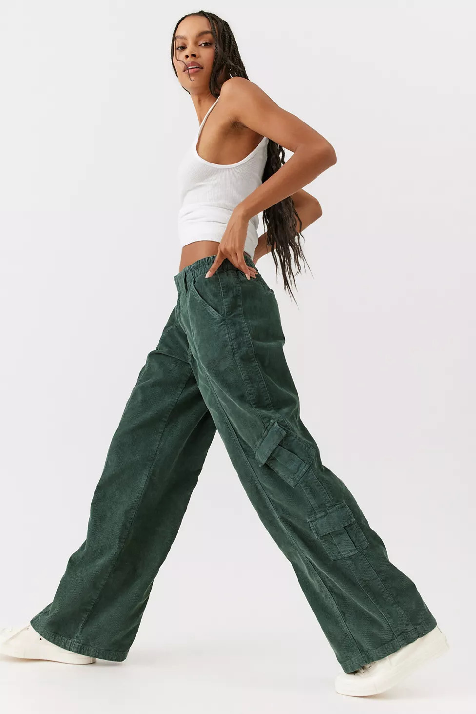 BDG Y2K Corduroy Low-Rise Cargo Pant | Urban Outfitters (US and RoW)