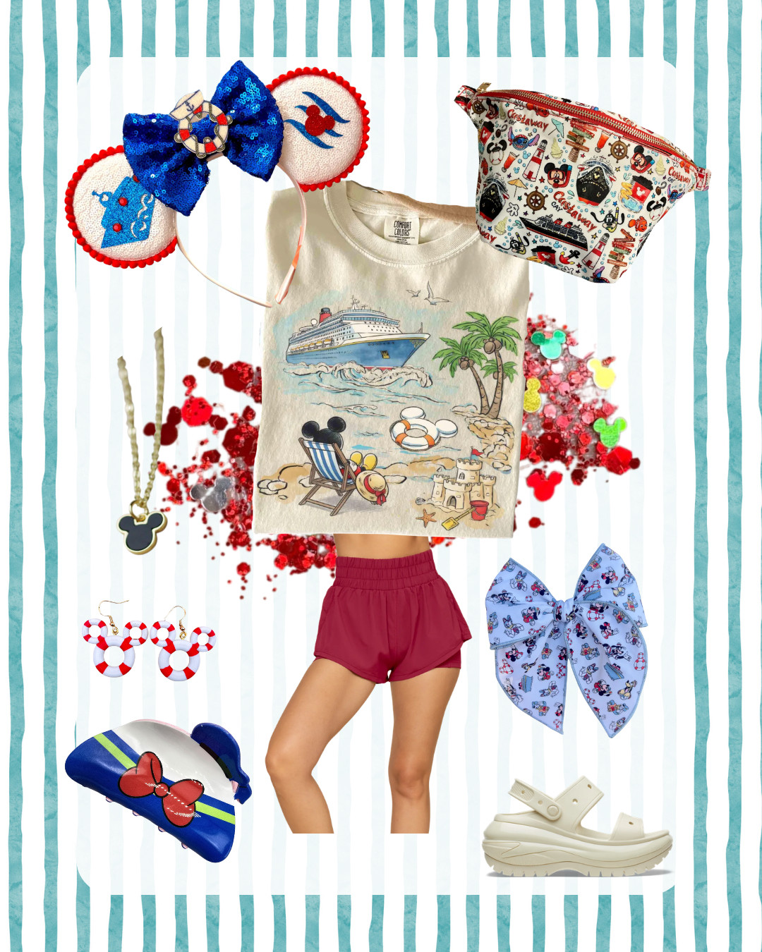 Cruising with Mickey outfit! 

 #LTKootd #LTKMidsize #LTKPlusSize