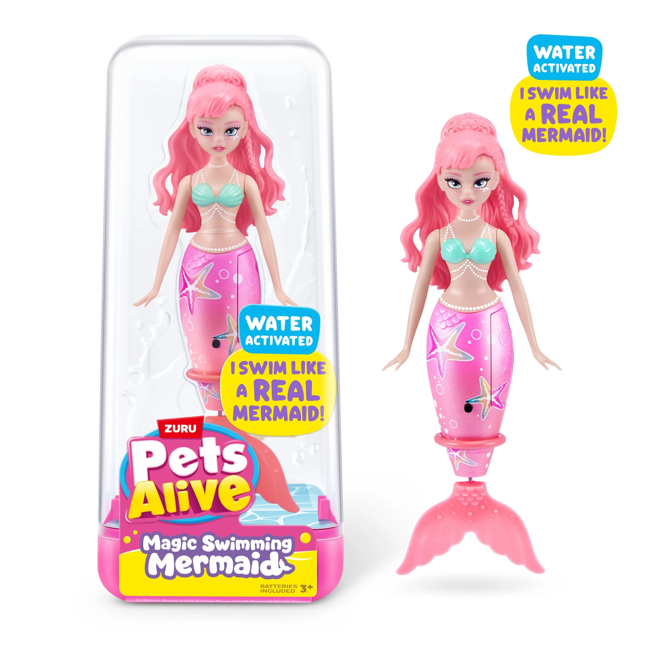 Pets Alive Magic Swimming Mermaid by ZURU | Walmart (US)