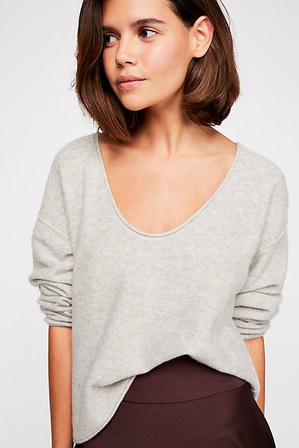 Forever Cashmere V-Neck Sweater by Free People | Free People (Global - UK&FR Excluded)