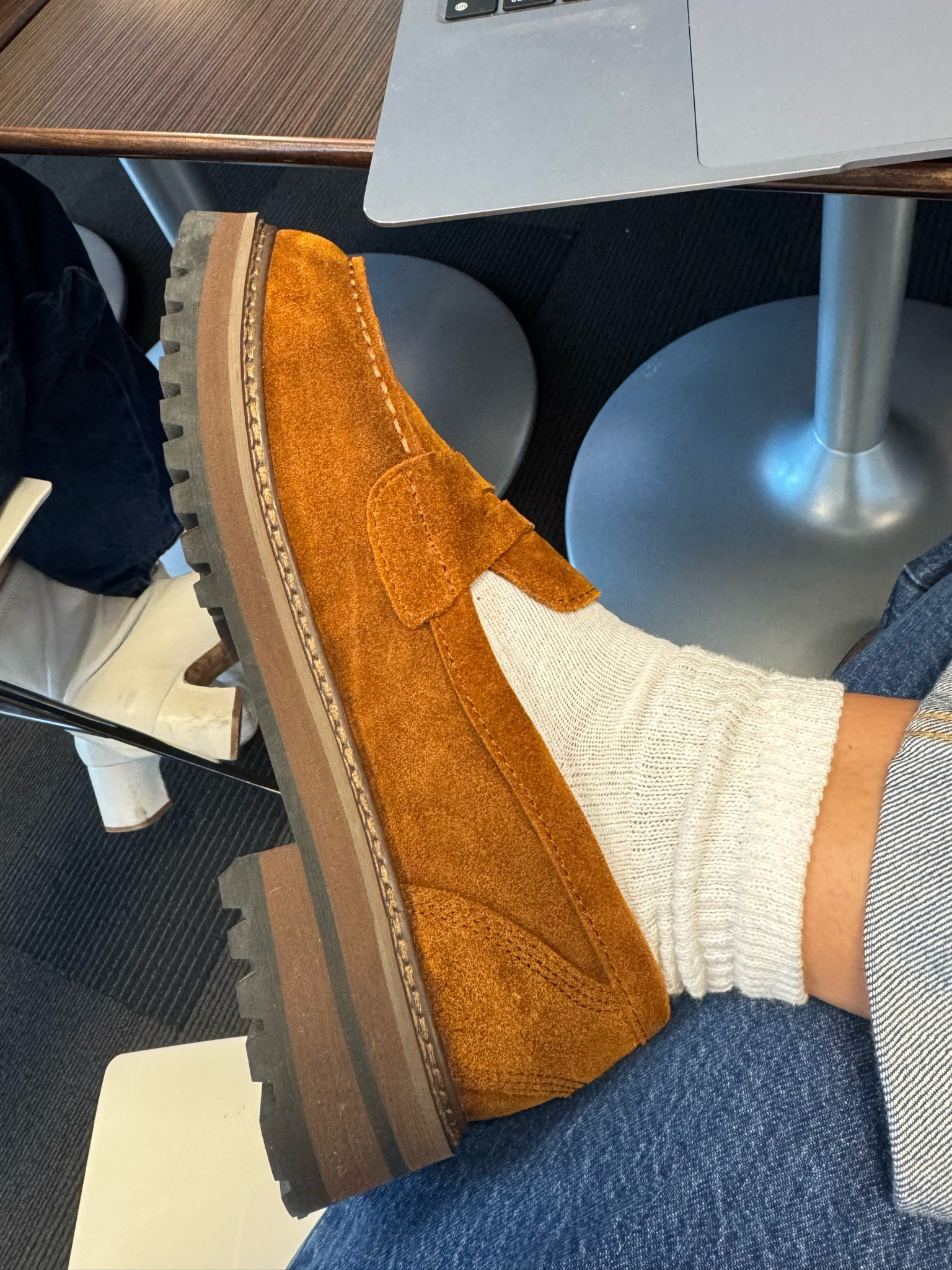 My go to work loafers #work