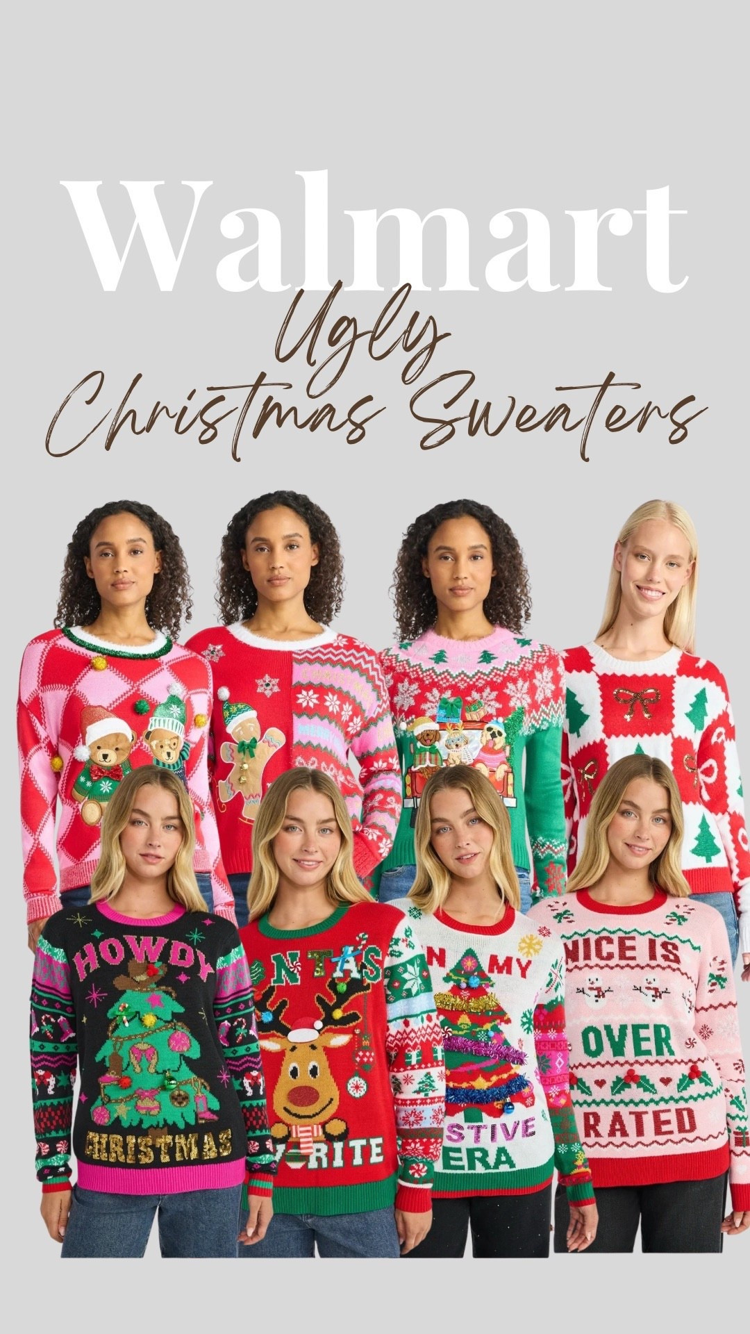 Walmart ugly Christmas sweaters. Holiday party sweaters. 




#LTKHoliday #LTKSeasonal #LTKmomlife