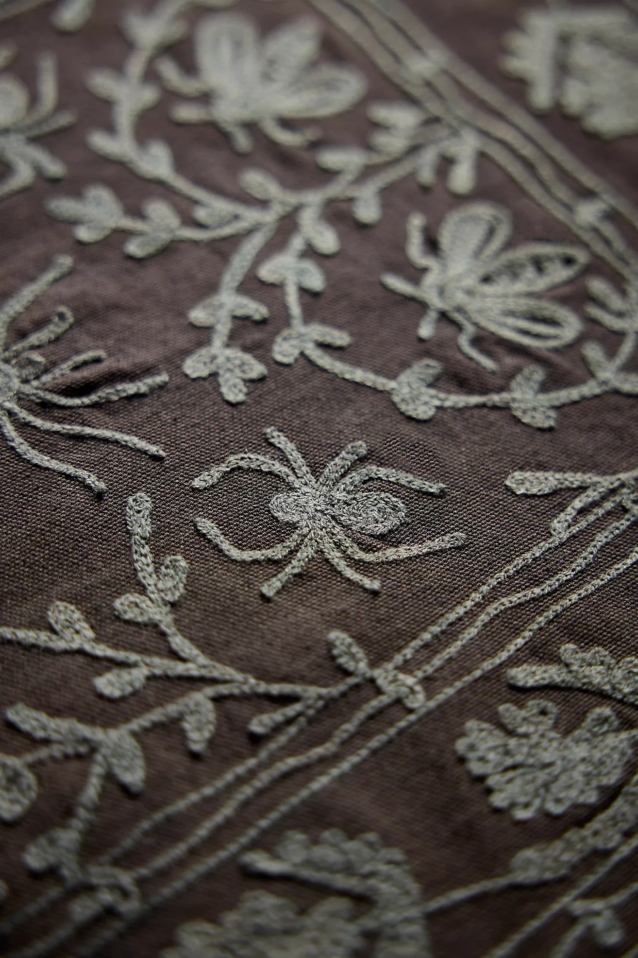 Terrain Halloween Crewel Stitch Placemat | Anthropologie (US)