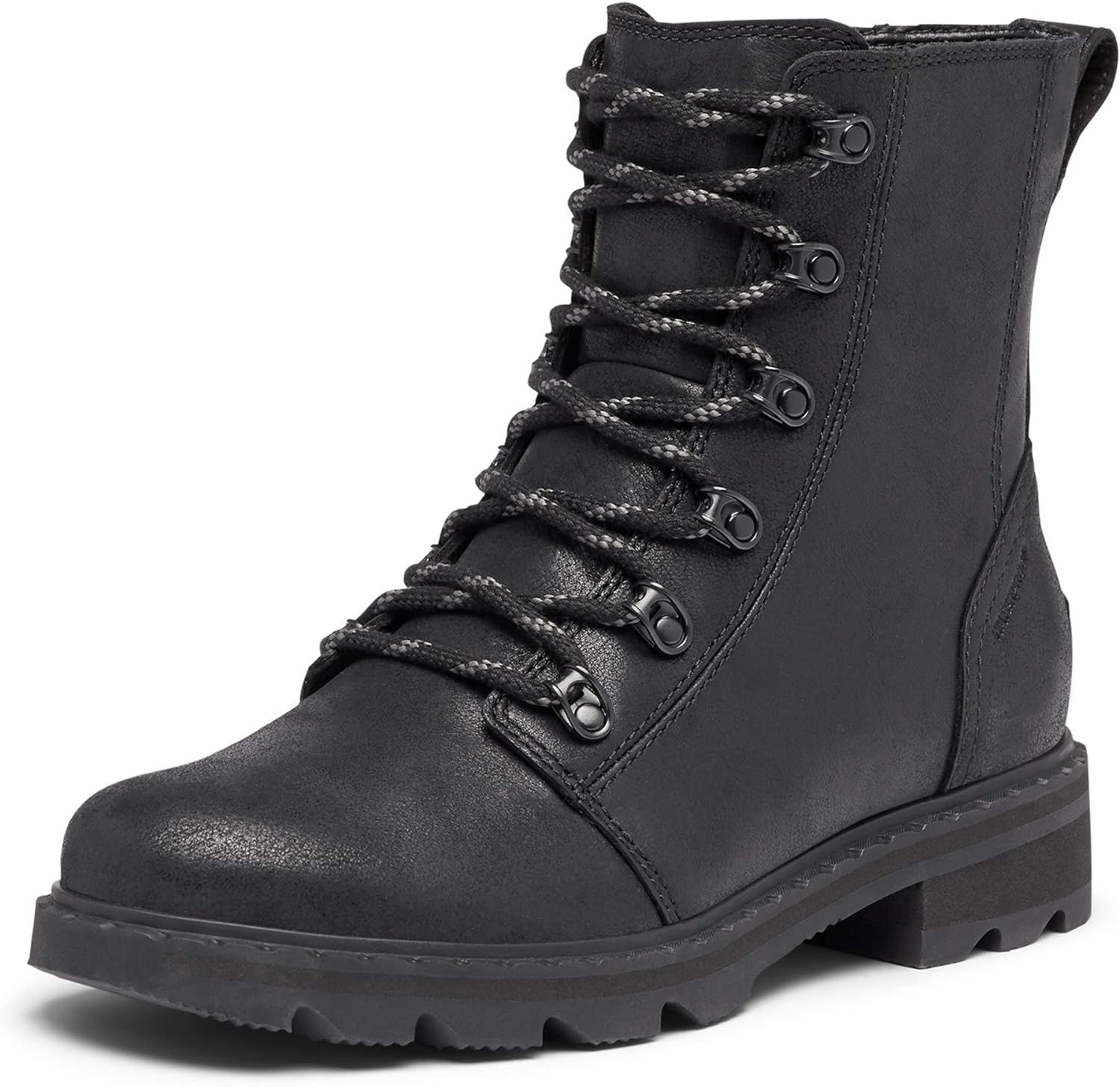 Womens Sorel Lennox Lace Rouge Smart Work Leather Ankle Boots | Amazon (US)