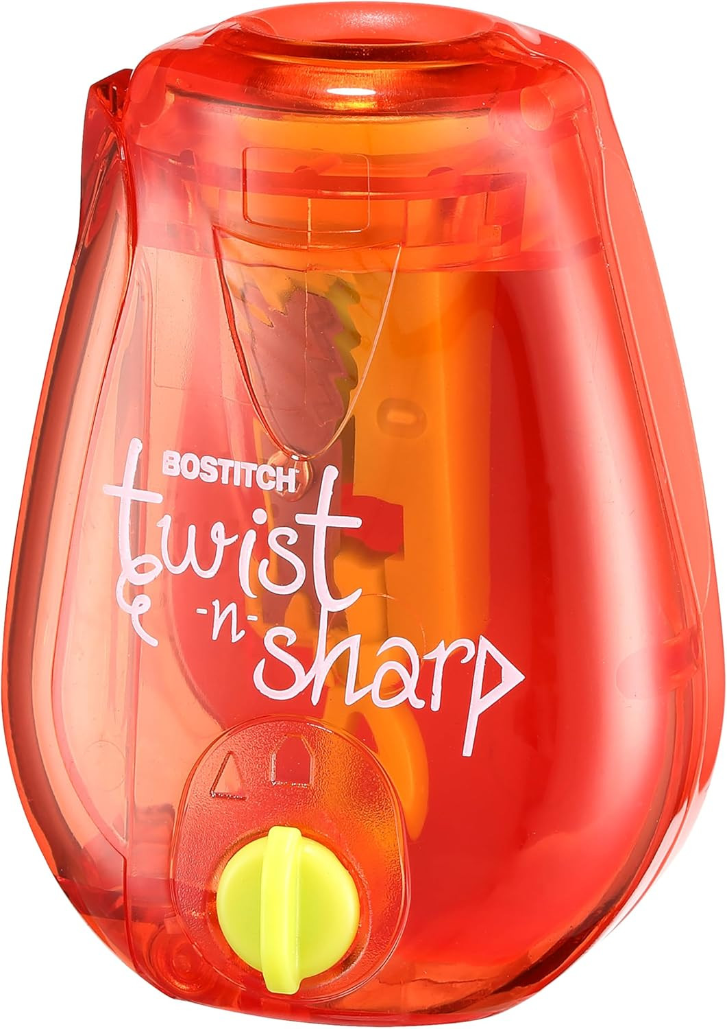 Bostitch Office Twist-n-Sharp Pencil Sharpener, for Kids & Colored Pencils, Assorted Colors (PS1-... | Amazon (US)