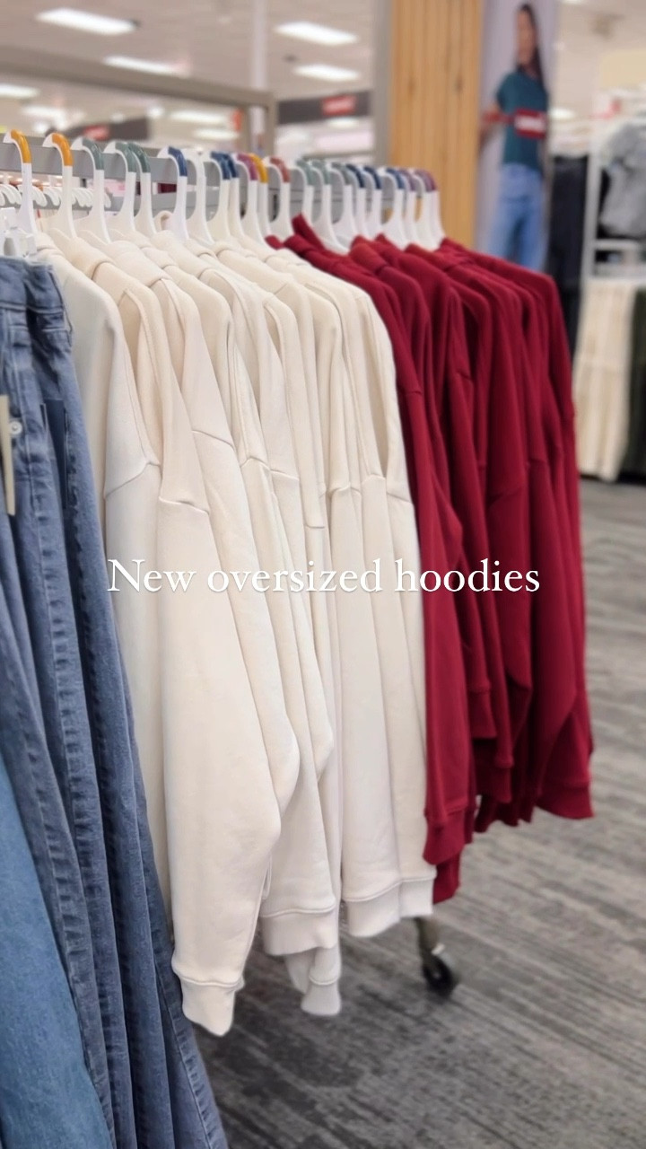New oversized hoodies by Universal Thread at Target! 

#LTKStyleTip #LTKFindsUnder100 #LTKFindsUnder50