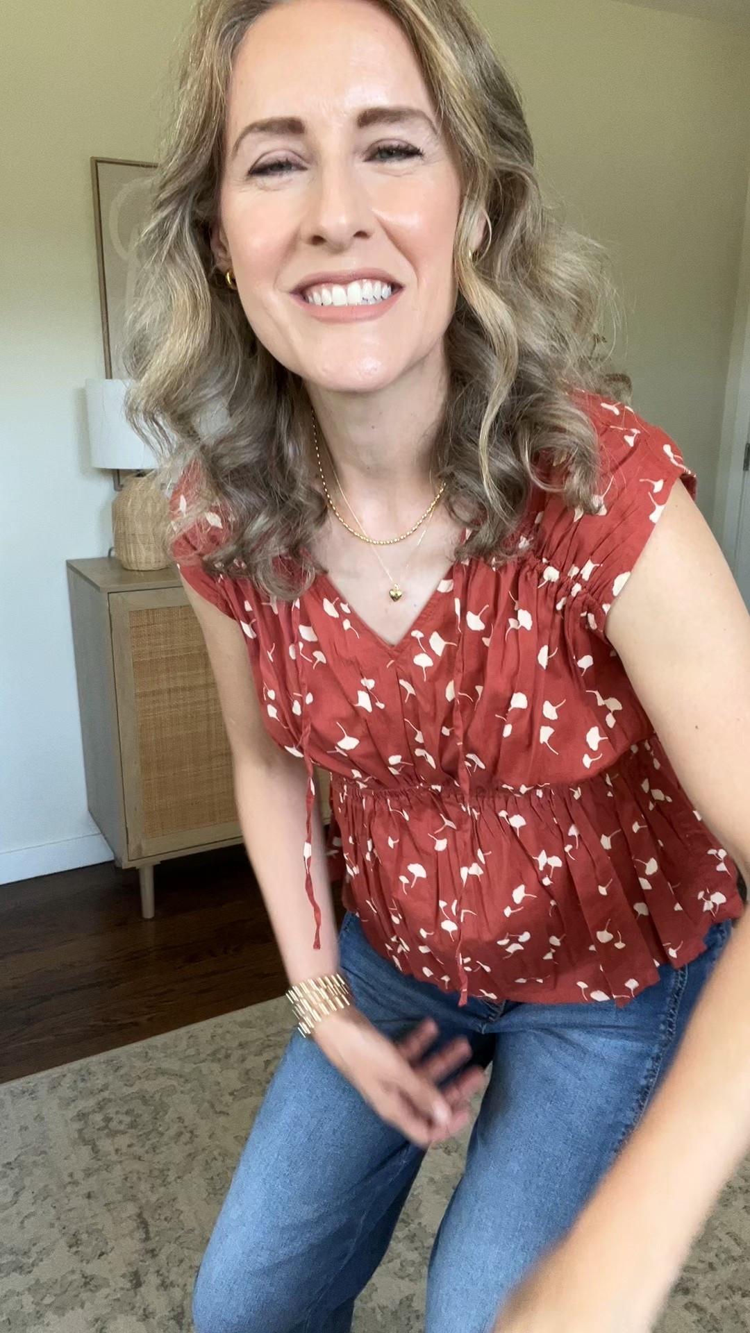 Walmart top I’m loving, wearing my usual size small. #walmartfashion teacheroutfit work attire  

#LTKWorkwear #LTKFindsUnder50 #LTKOver40