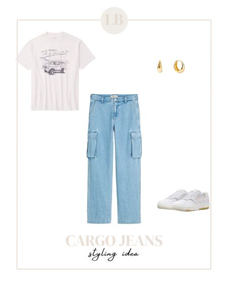 Styling Fall Trends - Cargo Jeans 

#LTKstyletip #LTKSeasonal