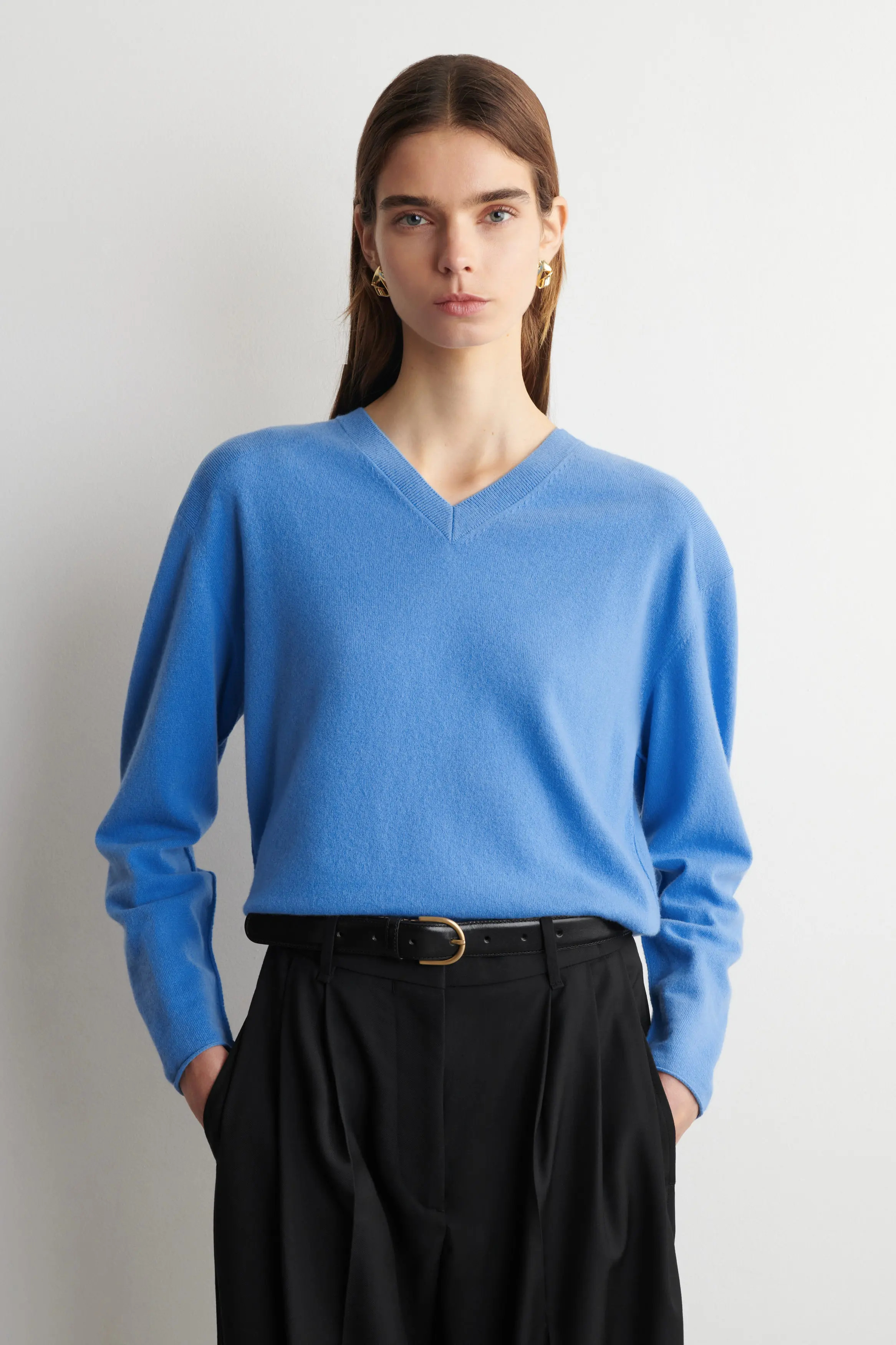 Merino Wool V-neck Sweater (Women) | Nordstrom | Nordstrom