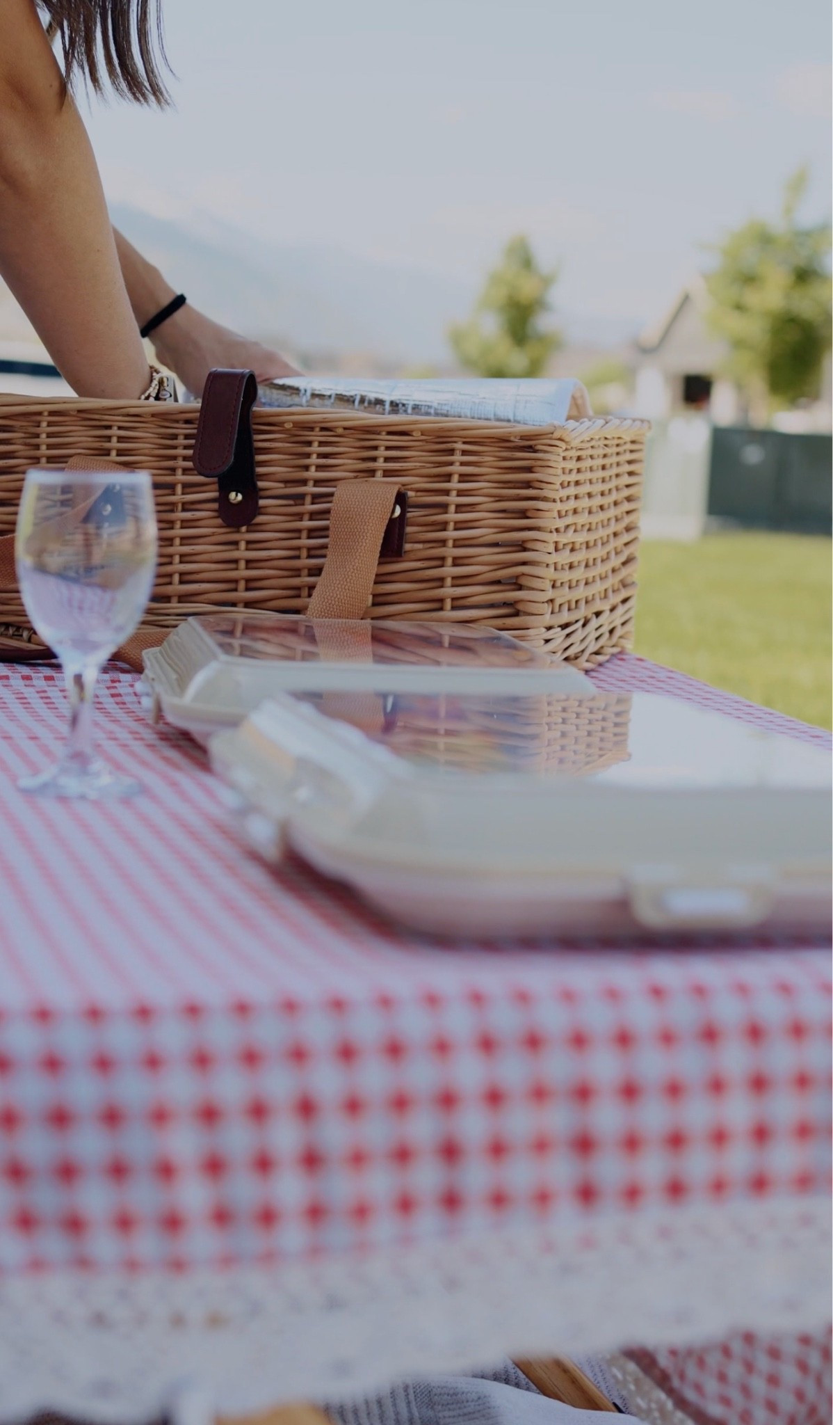 This picnic basket is one of those things that instantly makes summer feel more special. Whether it’s a trip to the park, a backyard picnic, outdoor concert, or lake day, it turns an ordinary meal into a memory. Functional, charming, and something we’ll use for years to come.

#LTKSeasonal #LTKmomlife #LTKHome