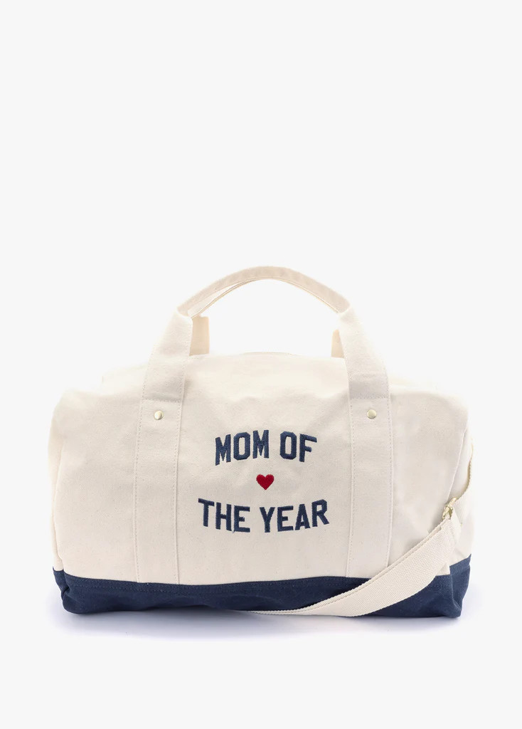 MOM OF THE YEAR CANVAS DUFFLE BAG | Favorite Daughter