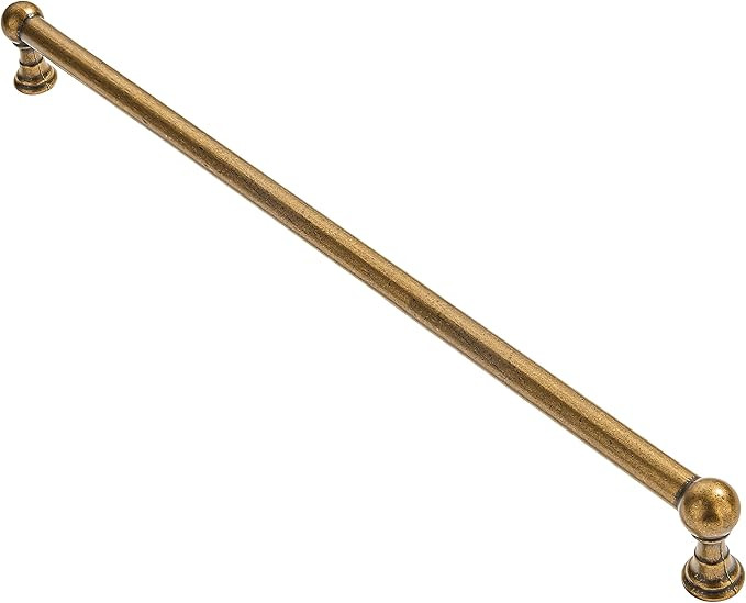 1 Pack 18 Inch Hole Center Appliance Pulls Antique Brass Cabinet pulls 100% Solid Heavy Duty Dres... | Amazon (US)