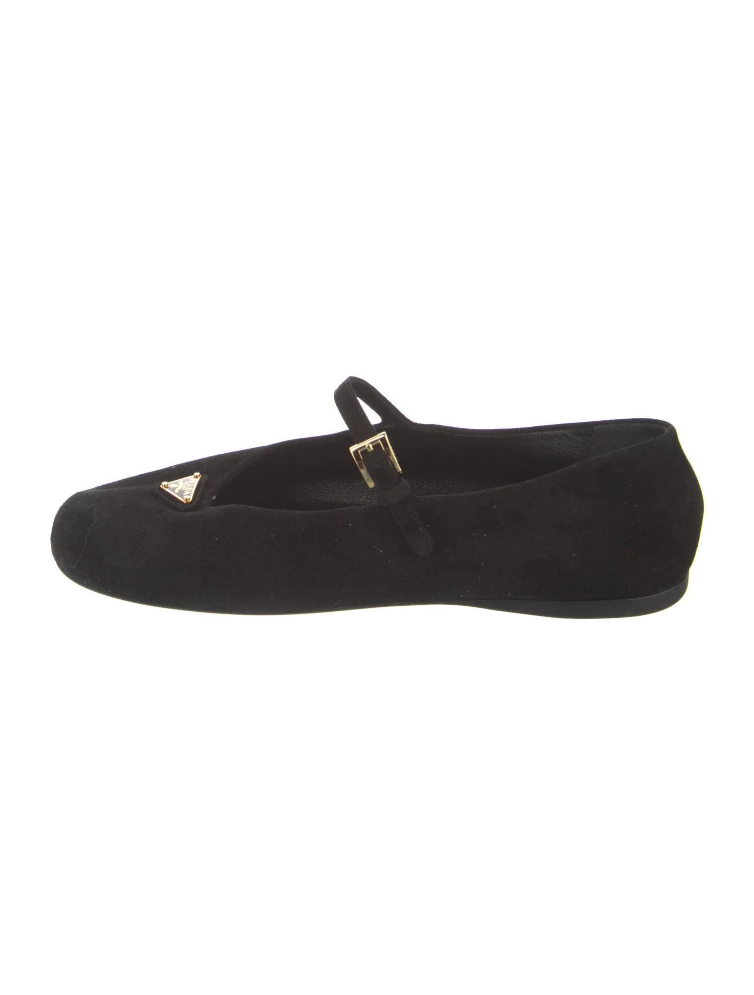Suede Mary Jane Flats | The RealReal