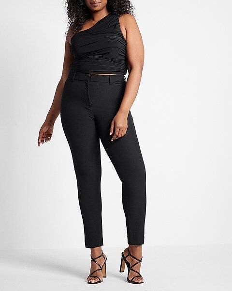 Editor High Waisted Supersoft Twill Skinny Pant | Express
