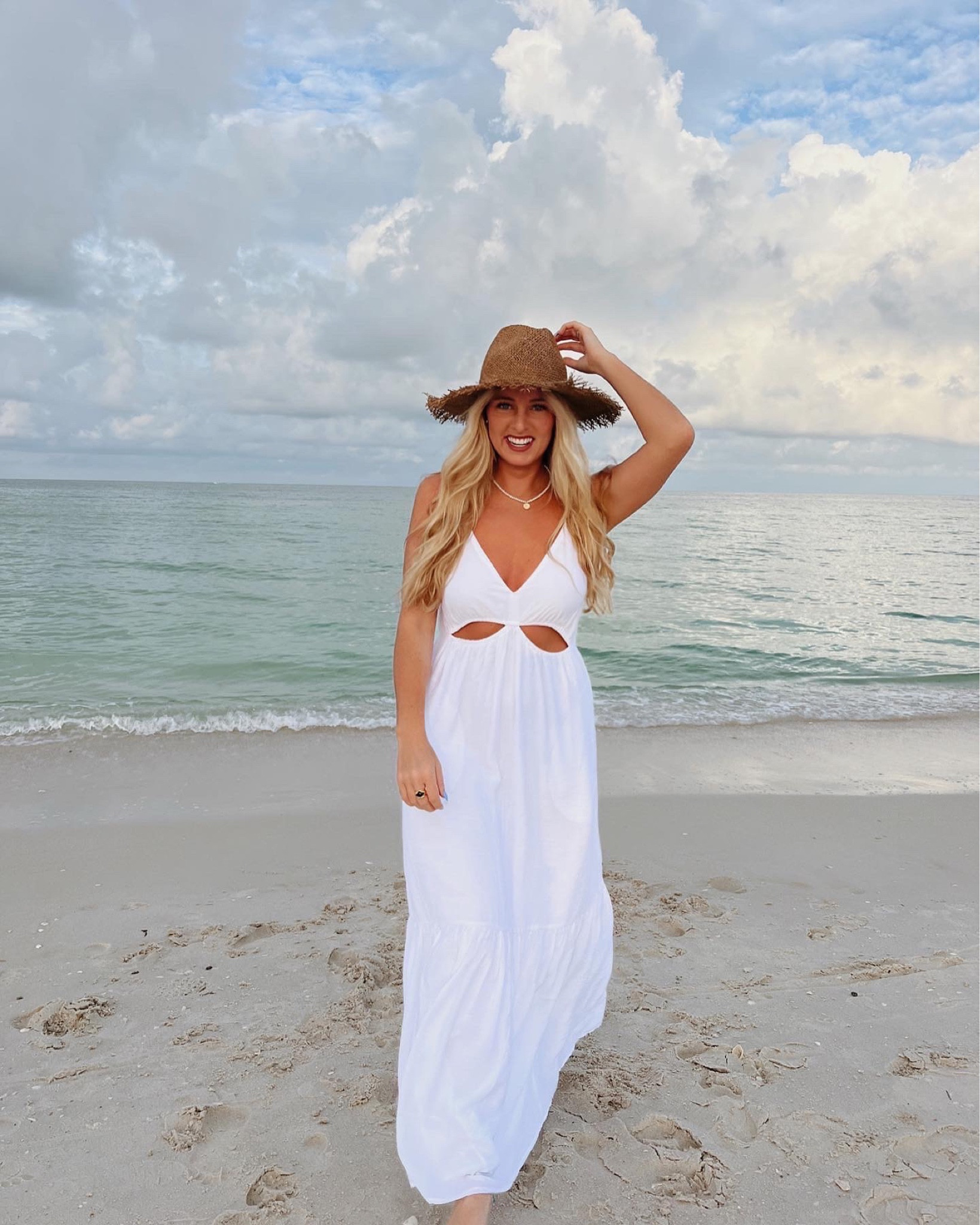 Beach sundress and sun hat! 

#LTKwedding #LTKtravel #LTKfit