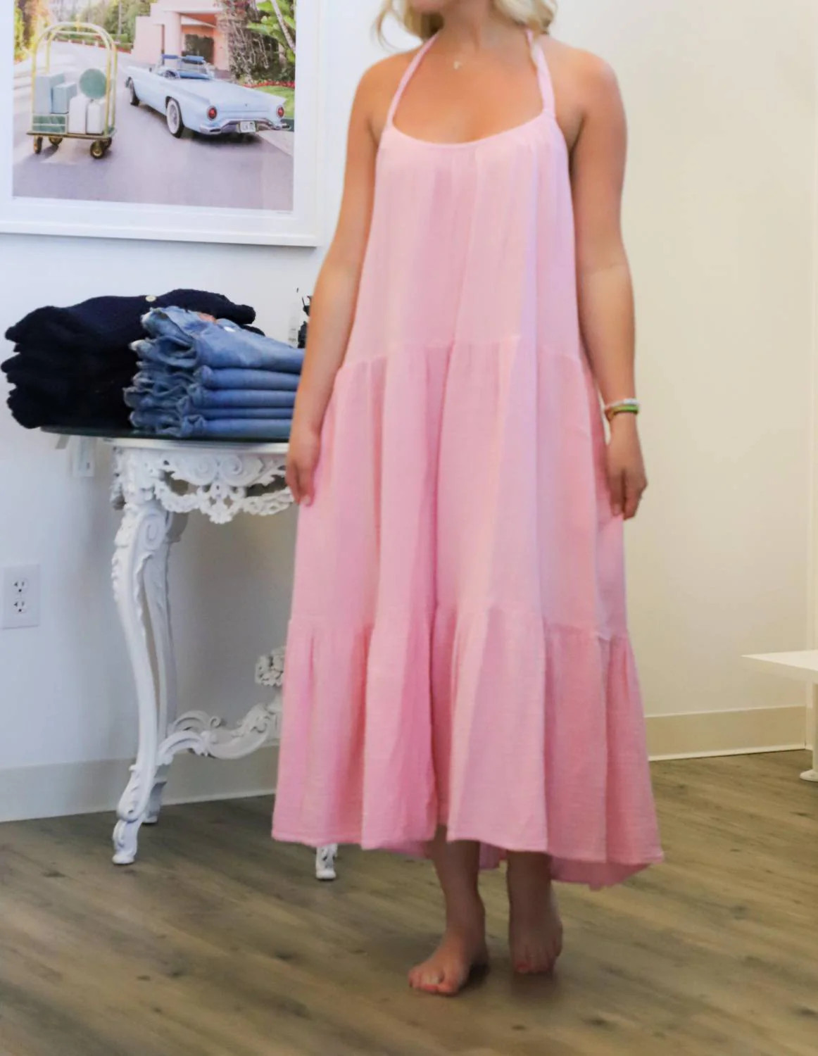 Reagen Dress In Lilac | Shop Simon