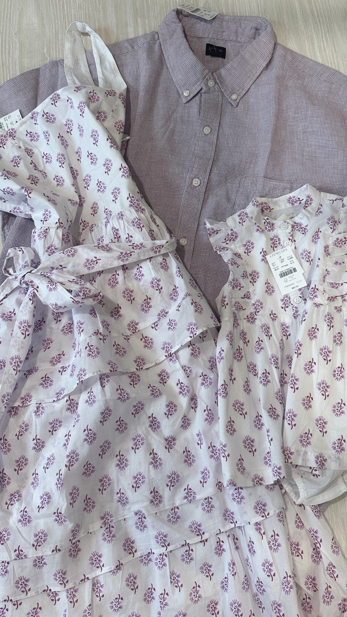 Because matching with my mini will never get old! Found the sweetest family outfits and I’m obsessed—perfect for photos, brunch, or just being extra cute together. 📸💜

#LTKFamily #LTKBaby #LTKKids