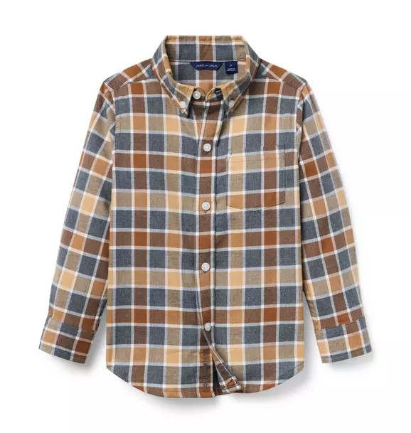Plaid Flannel Shirt | Janie and Jack
