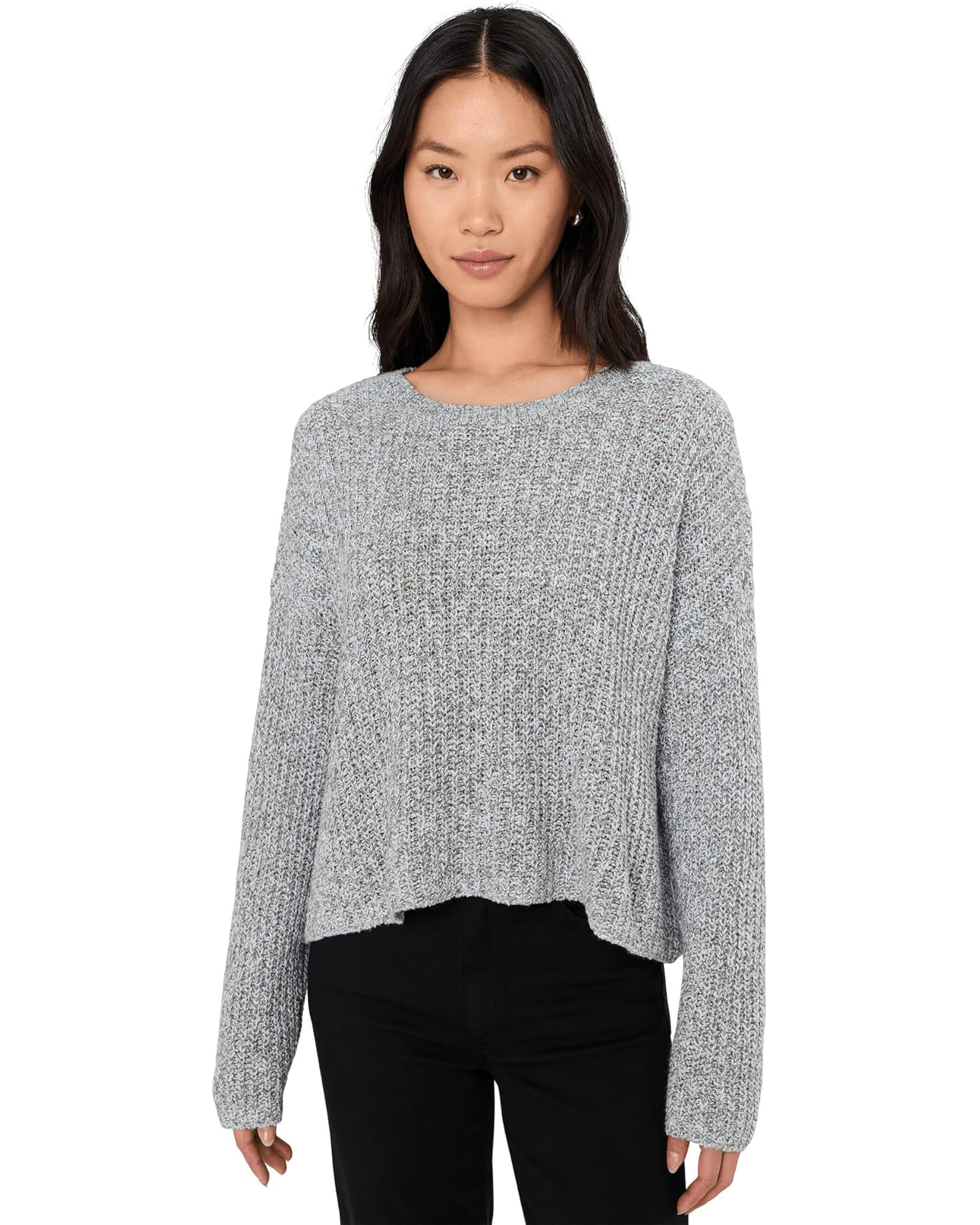 Peruvian Cotton Cloud Twist Crew Neck Sweater | Zappos