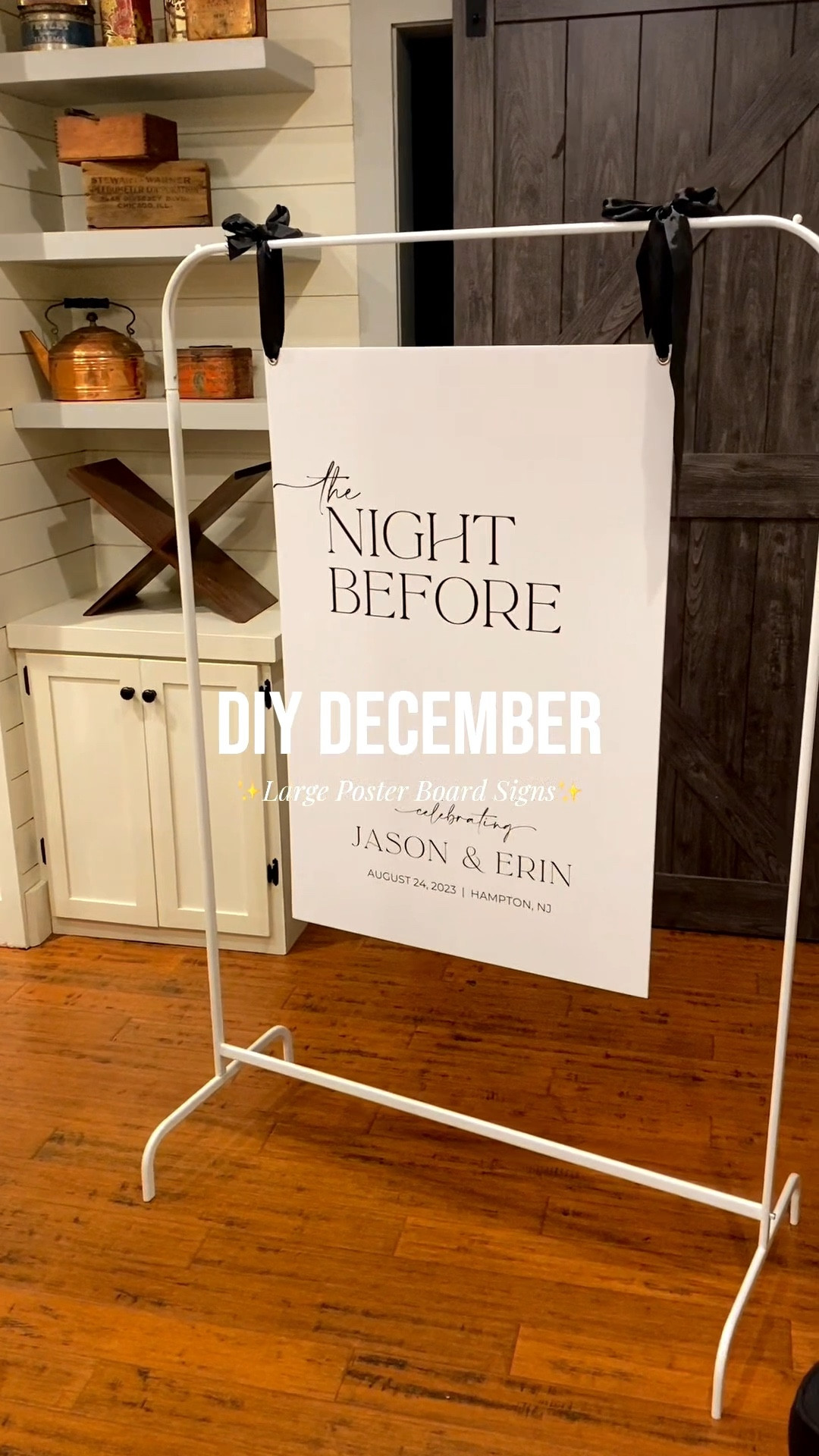 Large Poster Board Signs ✨

#LTKWedding