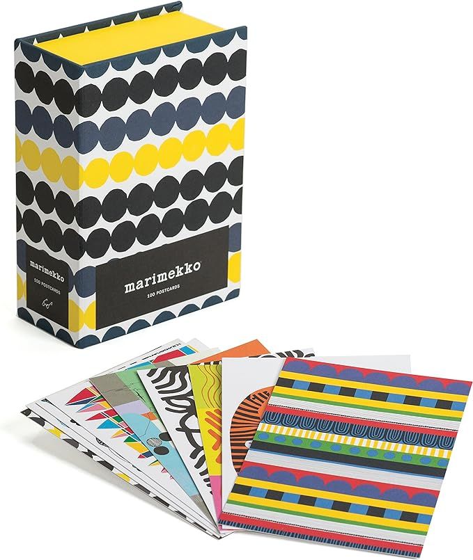 Marimekko Postcard Box: 100 Postcards (Marimekko Stationery Notecard Set, Blank Postcards for Tha... | Amazon (US)