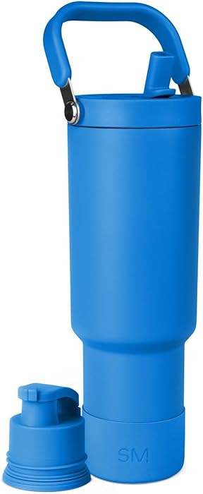 Simple Modern Trek Pivot | 40oz Flip Straw Tumbler with Handle | Water Bottle & Boot | Interchang... | Amazon (US)