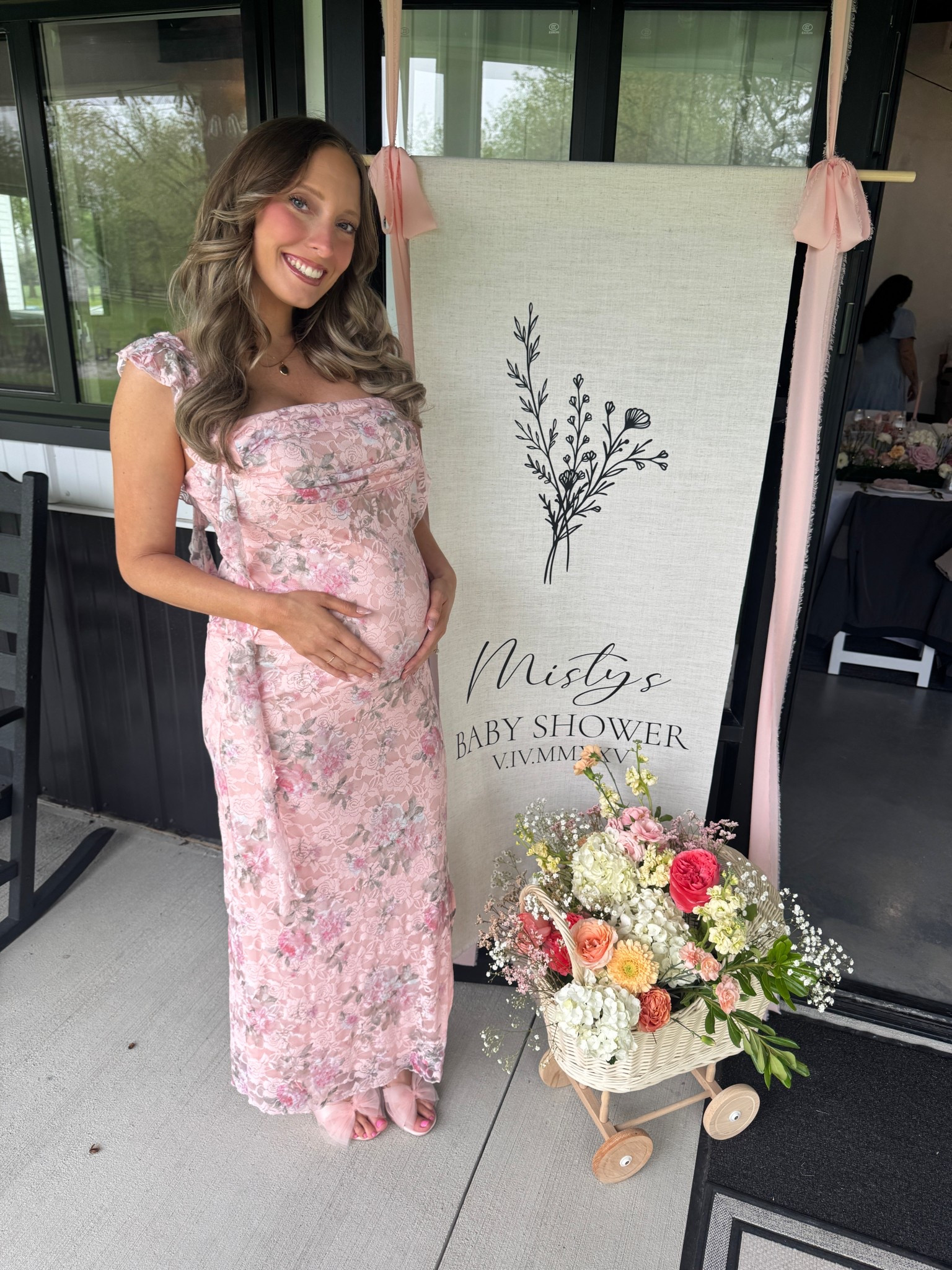 Baby in bloom sign 🌸
