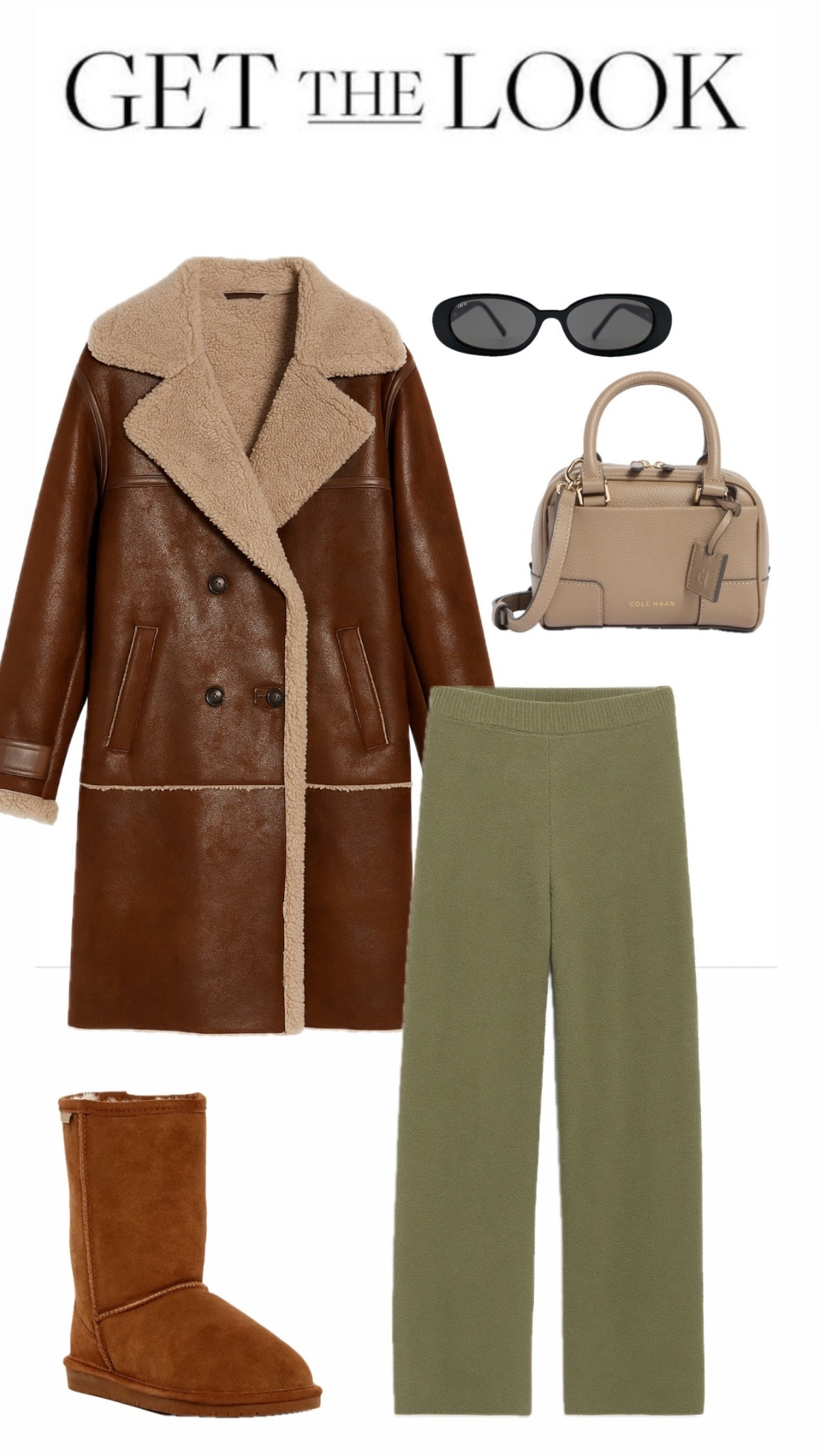 Supermodel style in New York serving up cozy-meets-cool style in a rich leather-and-shearling coat paired with knit pants and classic chestnut boots. It’s the perfect mix of quiet luxury and laid-back comfort for winter days — polished yet effortless.

I found similar pieces so you can recreate this viral favorite look-for-less, from sleek oval sunnies to a neutral top-handle bag — all linked from @NordstromRack #NordstromRackPartner #RackScore