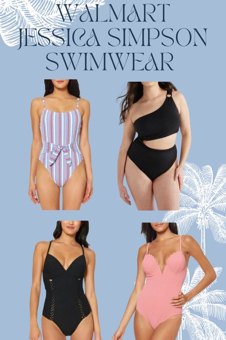 @walmart new Jessica Simpson line is incredible and I’m loving the look of these swimsuits! 😍💗 #walmartpartner 

#LTKMidsize #LTKSwim #LTKSeasonal
