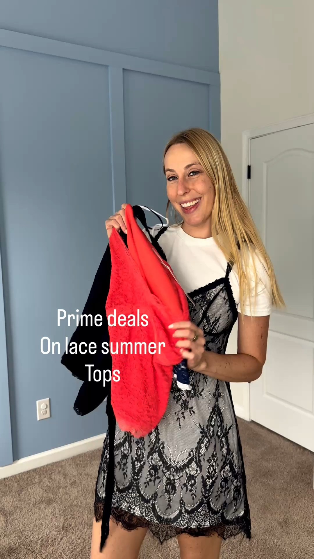 Loving lace this summer 🖤❤️

These lace tops have special prime day deals this week. They are so cute and classy. They have a lot of stretch and come in several color options. 
@qinsen