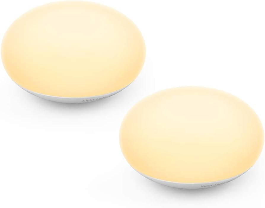 EASZZZ Baby Night Light, Nursery Night Lamp for Breastfeeding, Soft BPA FREE Silicone Touch Night... | Amazon (US)