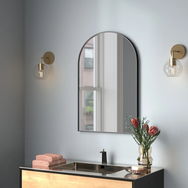 Talty Arch Metal Wall Mirror | Wayfair North America