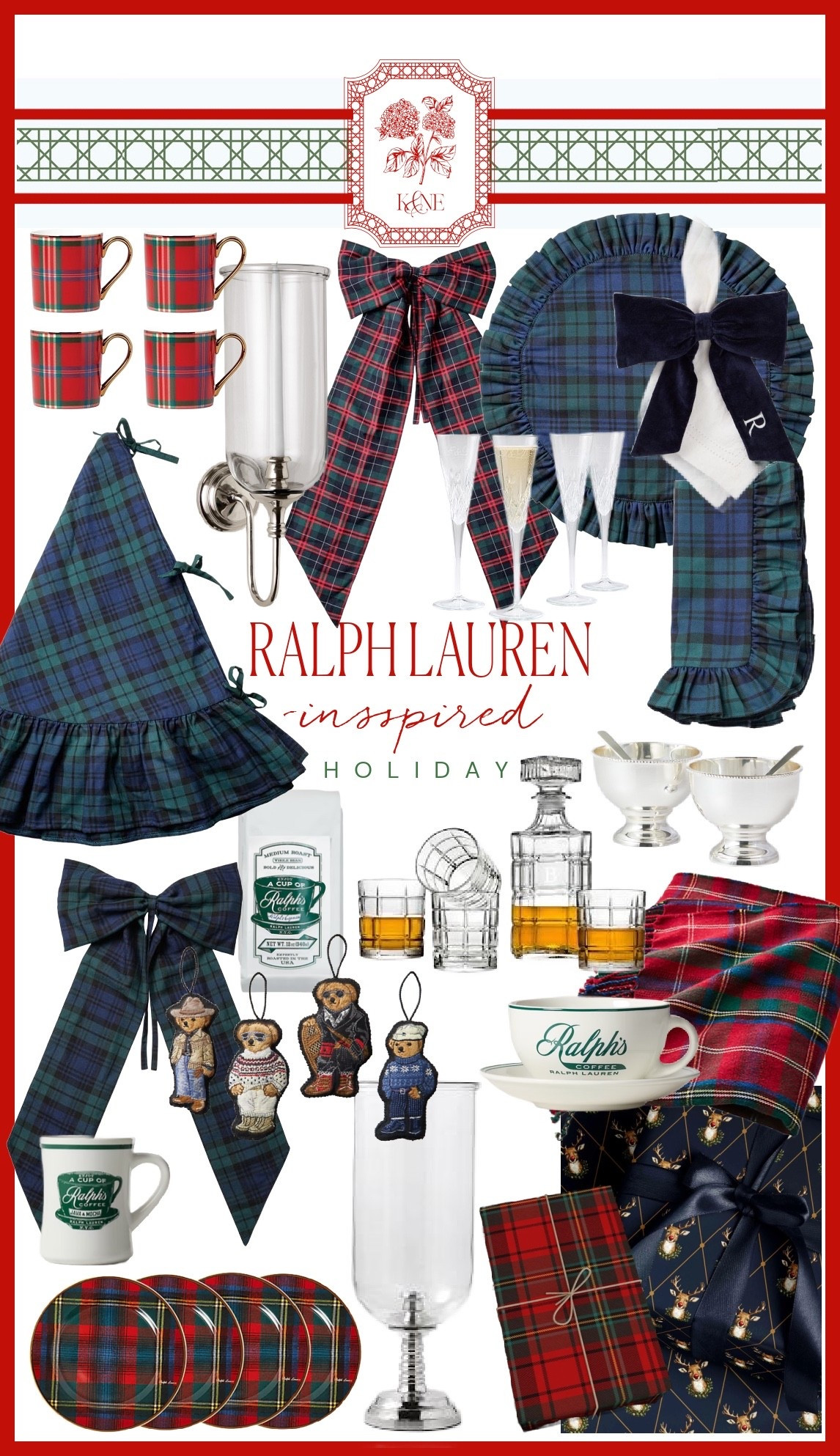 Holiday Decor Finds for those that love a Ralph Lauren Christmas 🎁

#LTKHome #LTKGiftGuide #LTKHoliday