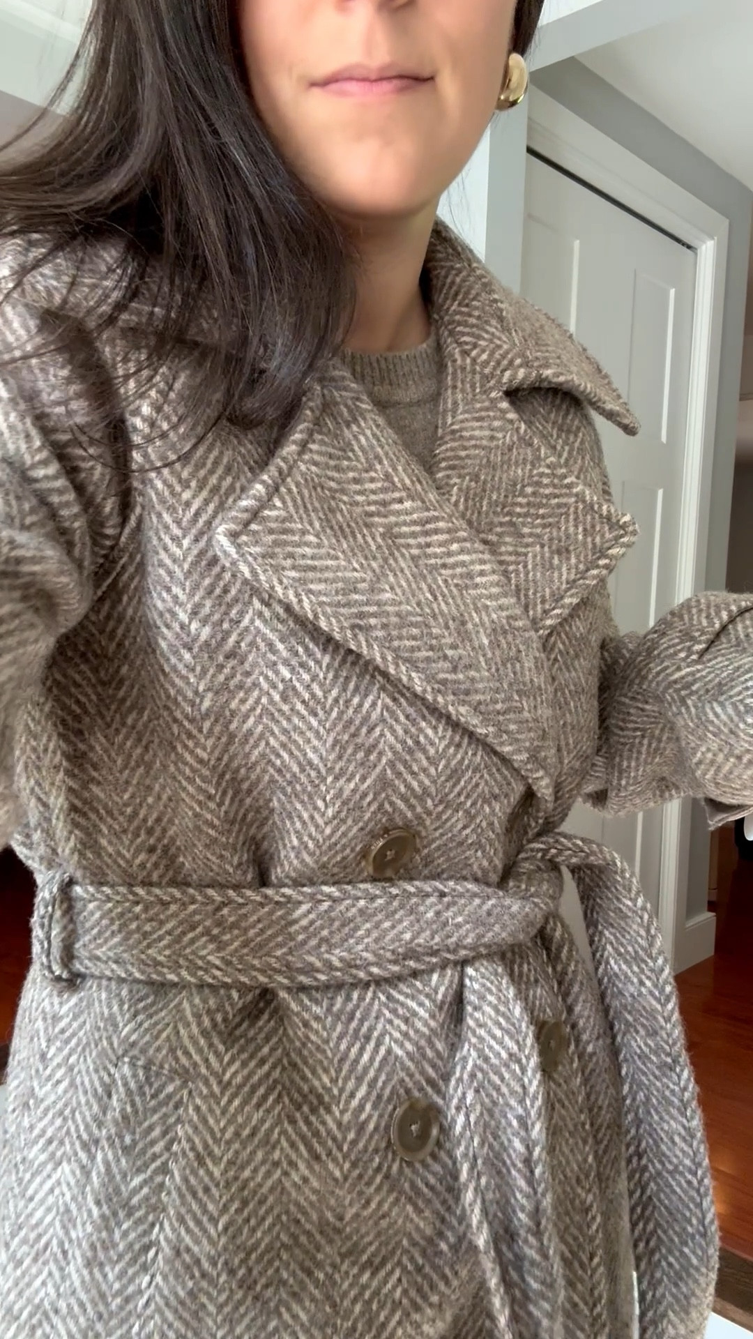 Really good heavy dress coat - wearing xs petite. 

Fall outfits
Fall coat
Winter jacket
Trench coat
Petite coats

#LTKFallSale #LTKSeasonal #LTKPetite