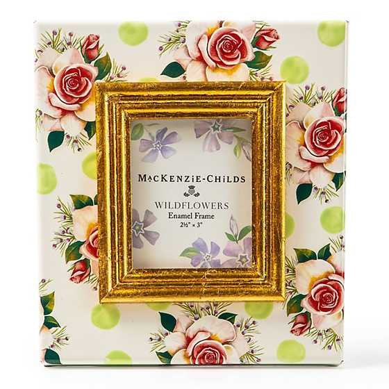 Wildflowers Green 2.5" x 3" Frame | MacKenzie-Childs