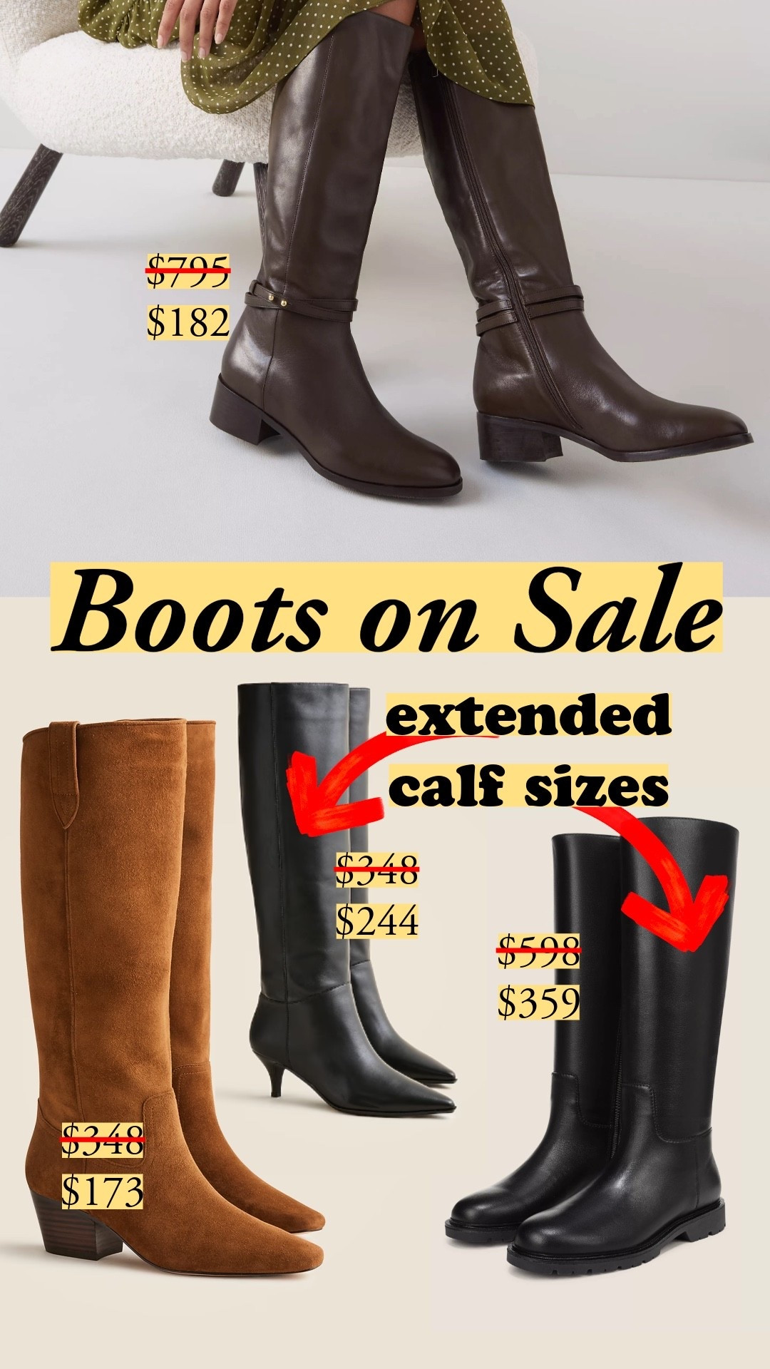 30% off at Mango with code HOLIDAY30 for orders >$230 🤎👢 riding boots, extended calf, wide calf, kitten heel boots, pointy toe boots, suede boots, ankle boots, knee boots, J.Crew, LK Bennett, Cole Han, Vince, Stuart Weitzman 

#LTKWorkwear #LTKFindsUnder100 #LTKSaleAlert