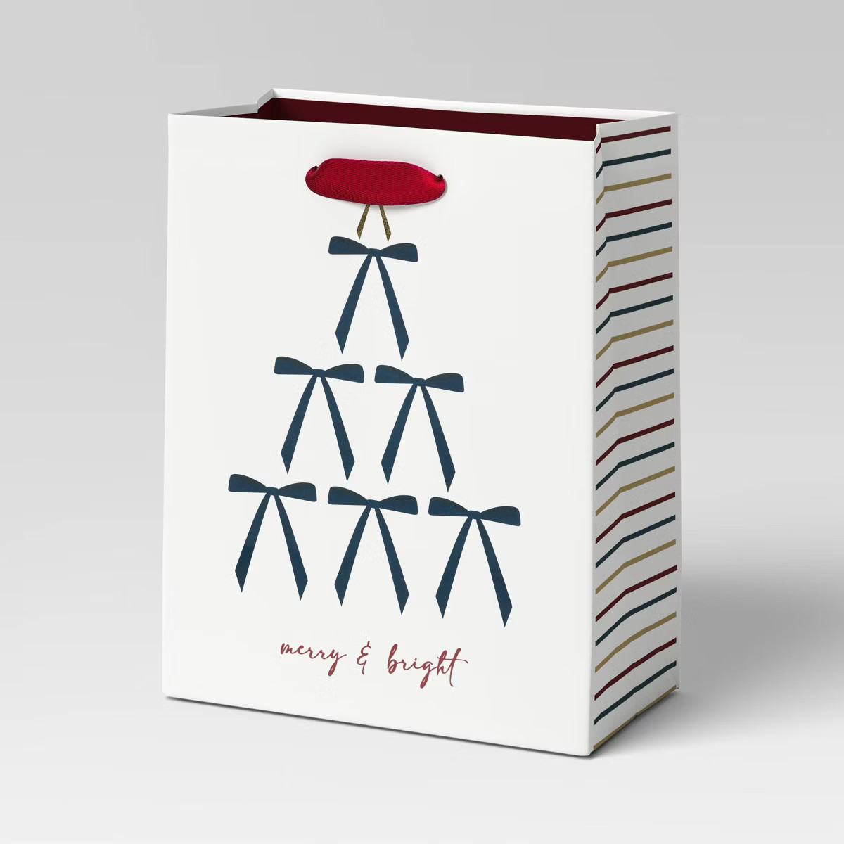 Christmas Legacy Luxe Gift Bag Petite Tree Bow - Wondershop™ | Target