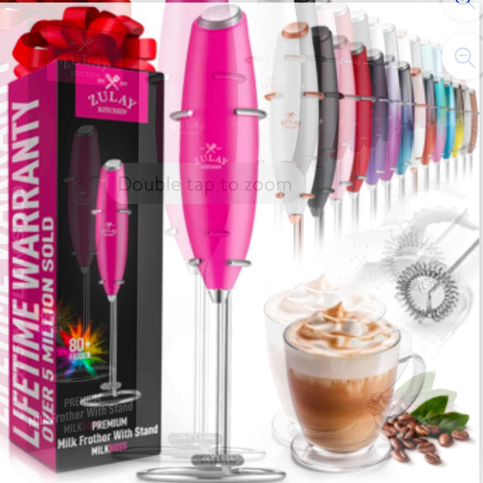 Milk Frother with stand! HOT PINK! 

#LTKHome #LTKActive #LTKFitness