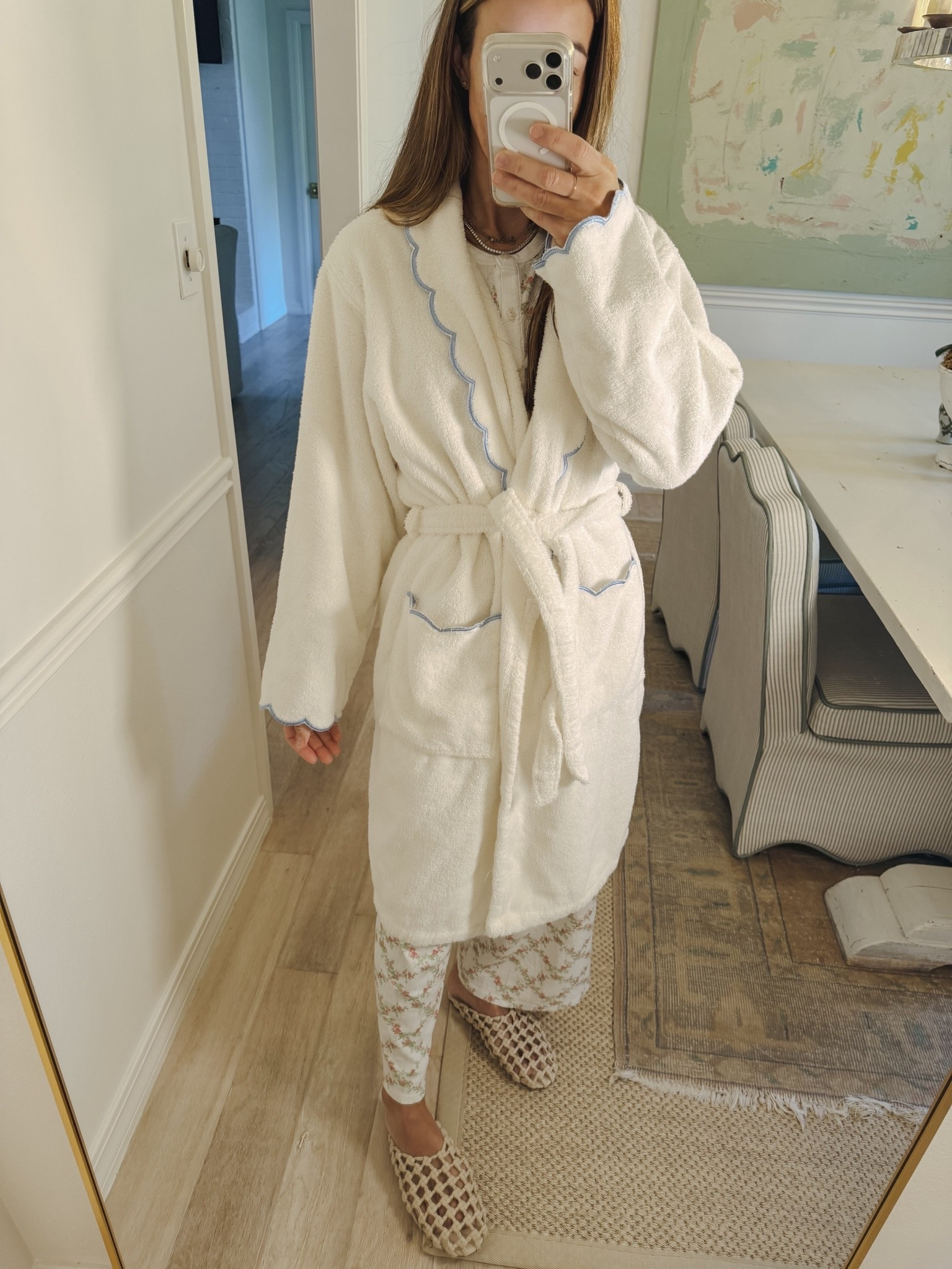 TJMAXX/Marshalls finds. Loving this scalloped robe! Also comes in blue and they have towel sets

#LTKmomlife #LTKootd #LTKmorningroutine