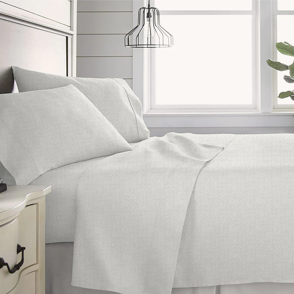 ʻUpena Huli Luxury Sheet Set | NOHO HOME By Jalene Kanani