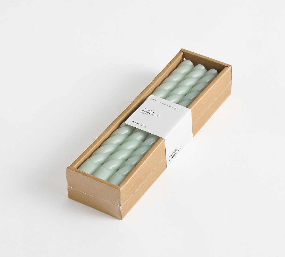 Twisted Taper Candles - Set of 6 | Pottery Barn (US)