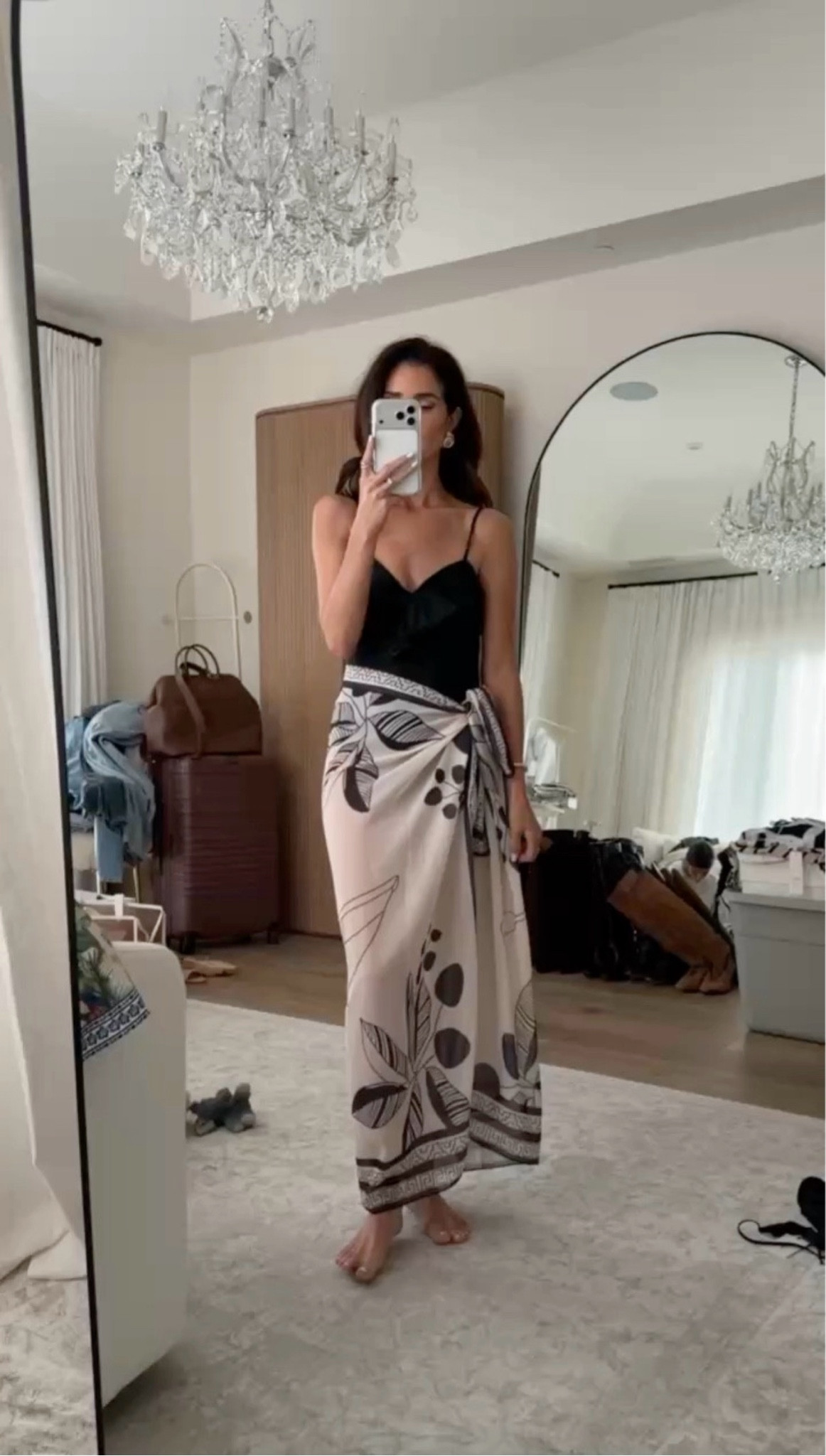 I’m super happy with this set from Amazon! The one piece comes with this beautiful sarong. I’m just shy of 5-7” wearing the size small.  #stylinbyaylin #aylin #amazonswim #amazonfashion 

#LTKTravel #LTKgrwm #LTKSeasonal