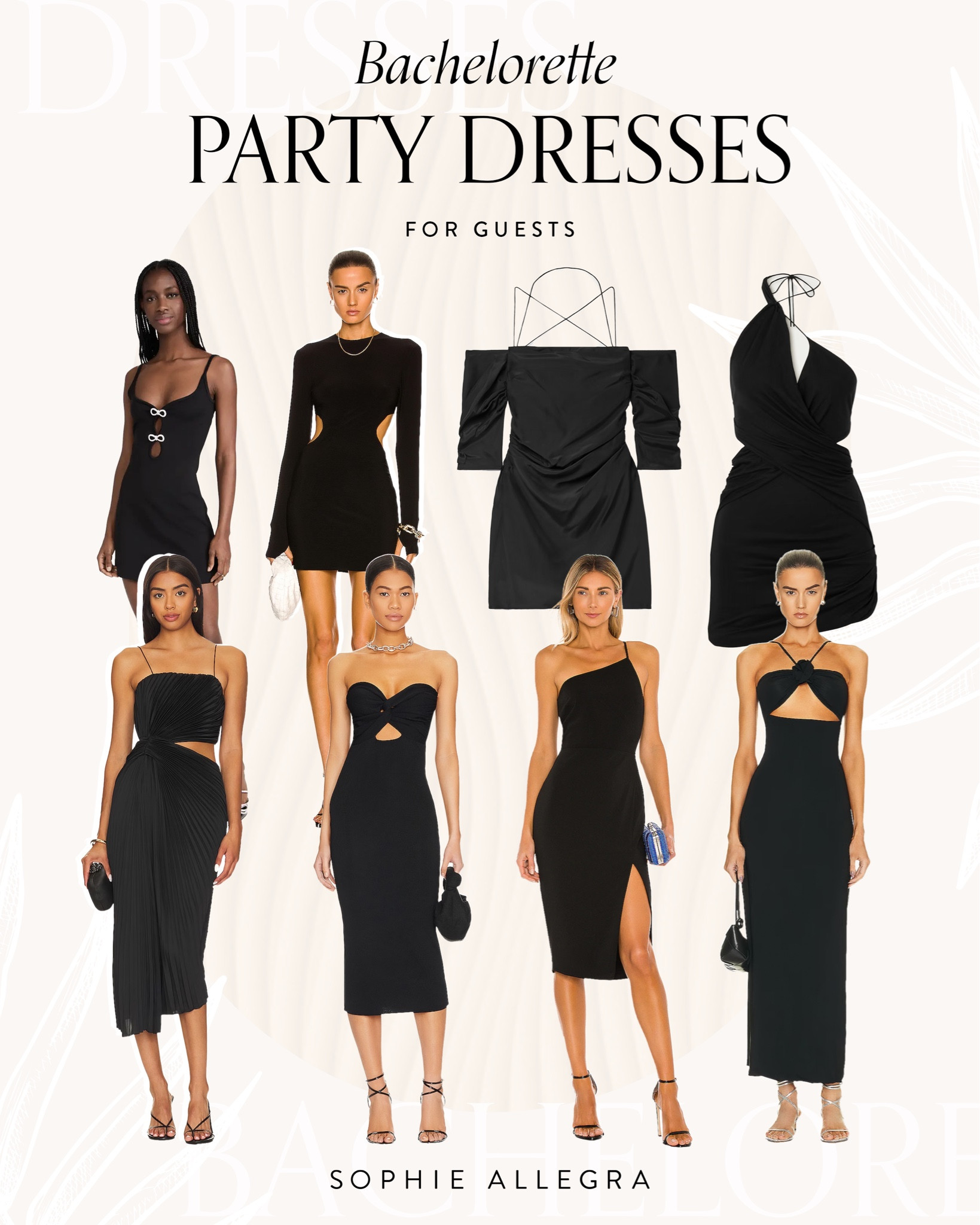 What to wear to a bachelorette party // for guests 🖤

Bachelorette party, black dress, little black dress, heel, handbag, wedding

#LTKwedding