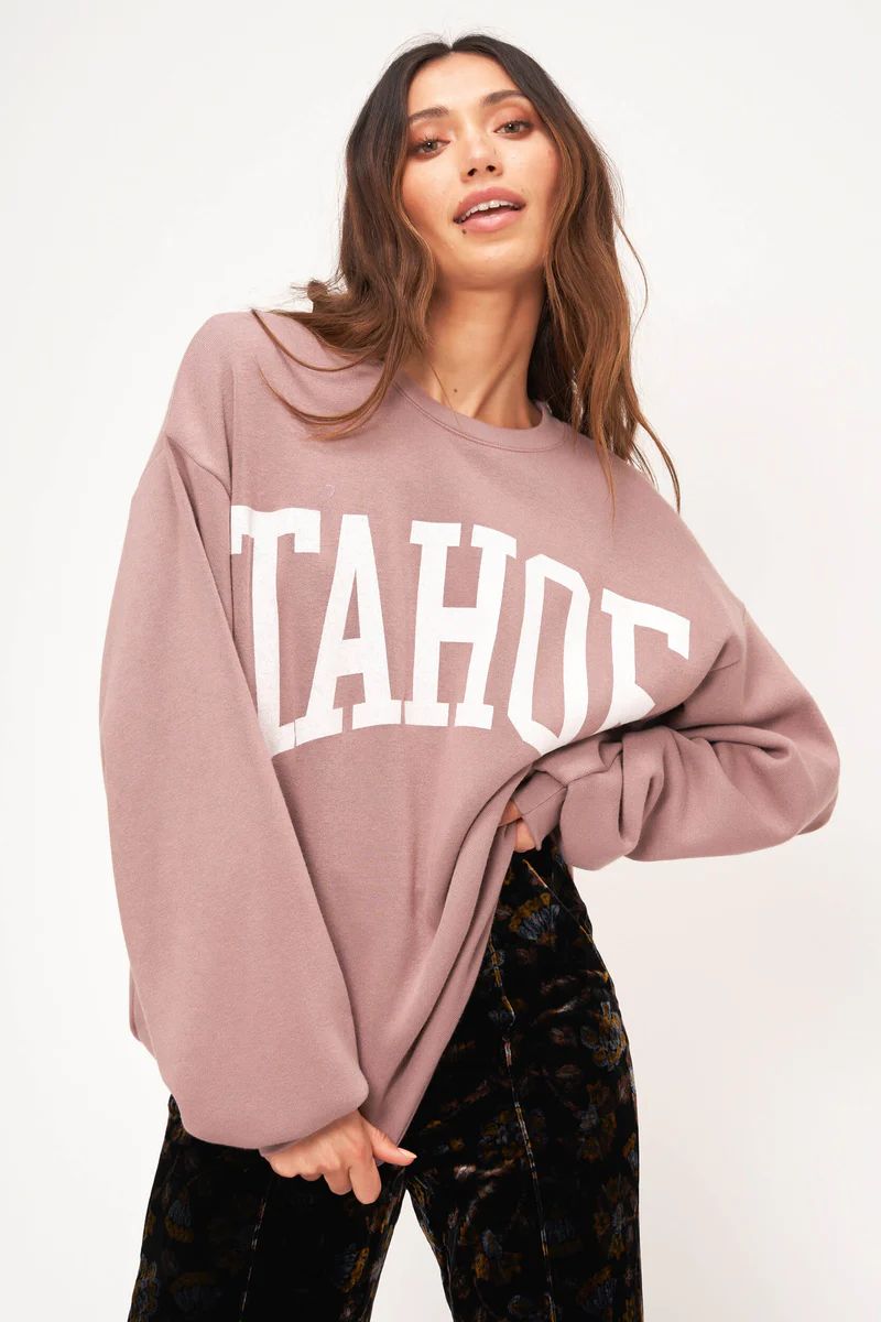 Tahoe Sweatshirt - Twilight Mauve | Project Social T