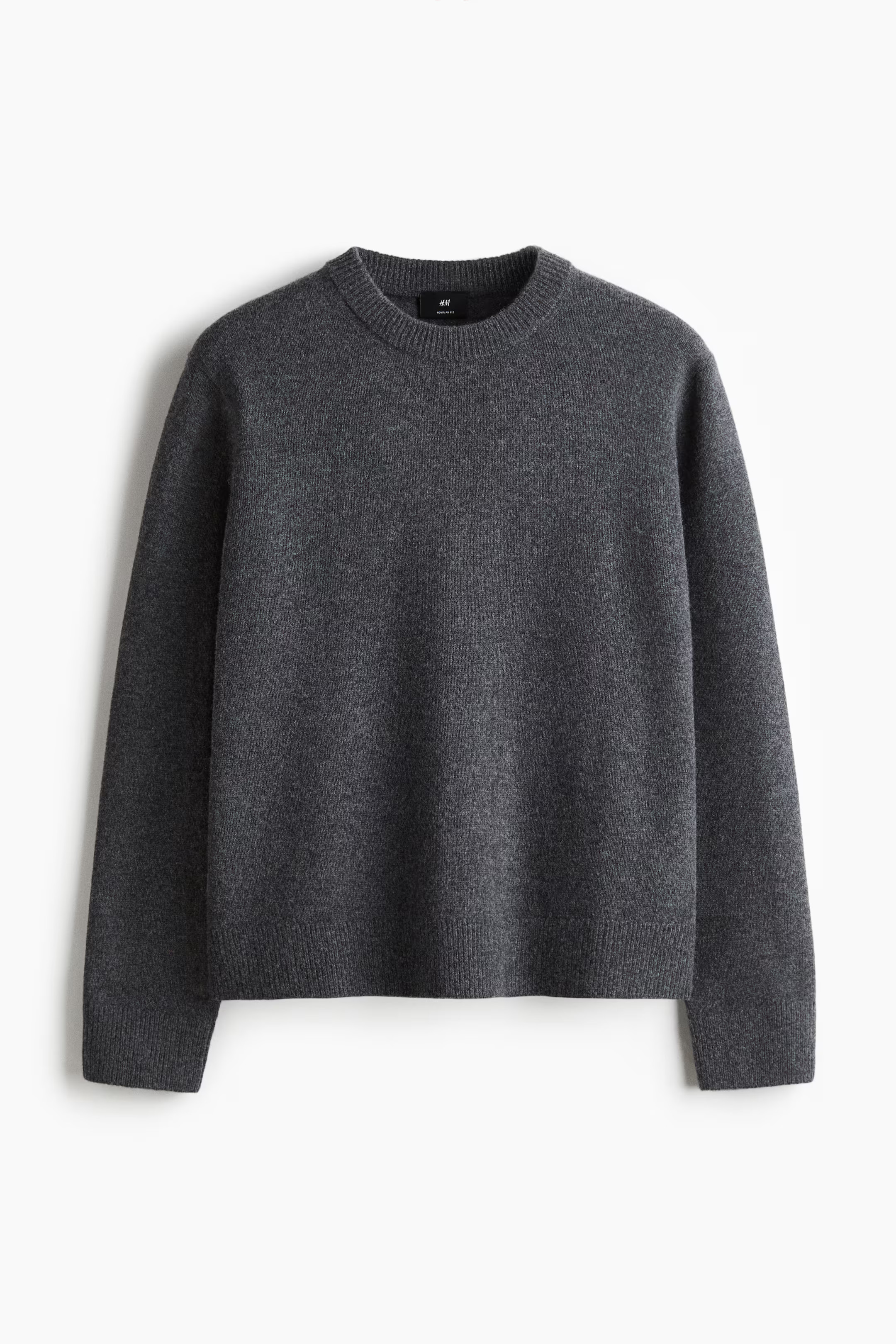 Regular-Fit Fine-knit Wool Sweater | H&M (US + CA)