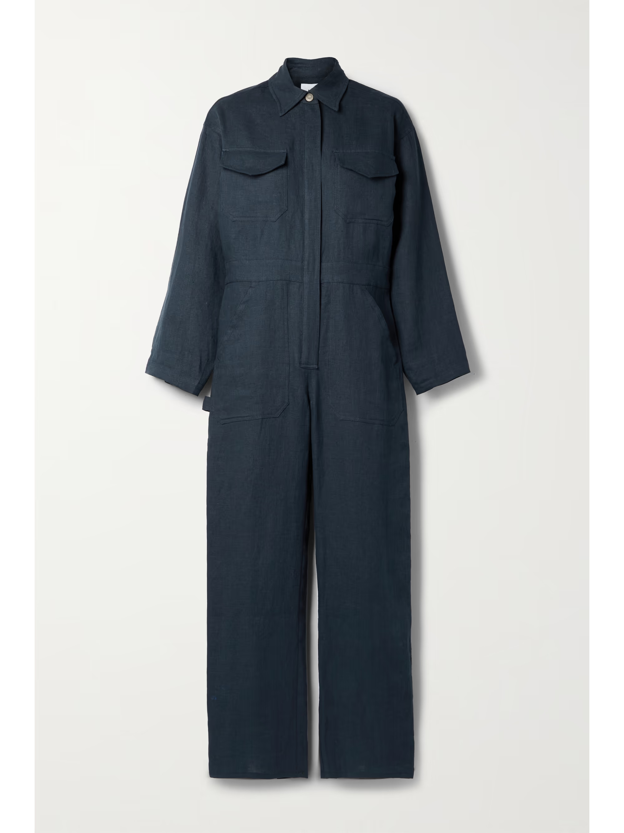 + NET SUSTAIN Powerhouse linen jumpsuit | NET-A-PORTER (US)