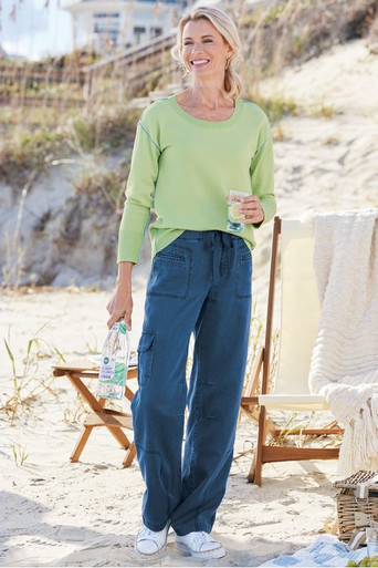 Benecia TENCEL™ Cargo Pants | Soft Surroundings