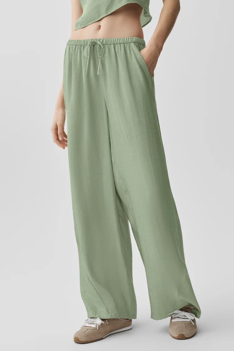 Semi-Sheer Golden Hour High-Waist Straight Leg Pant | Alo Yoga