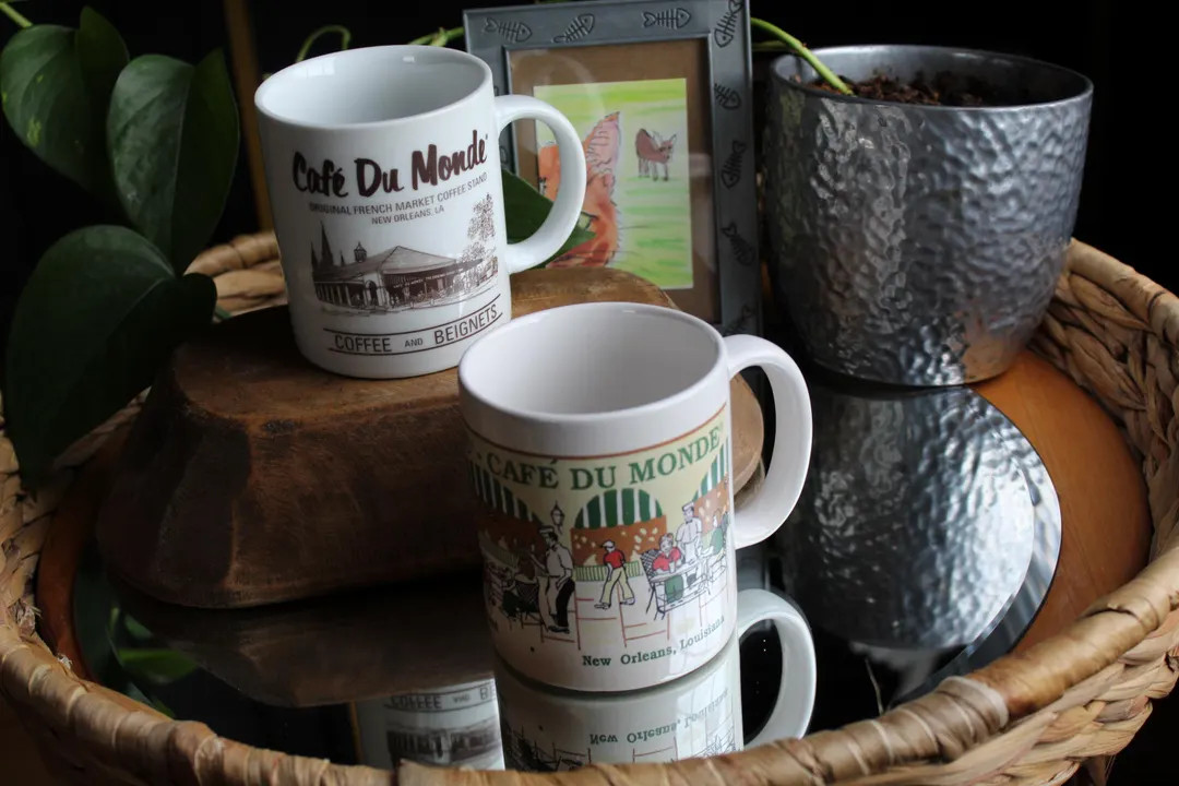 Pair Of Vintage Cafe Du Monde Coffee Mugs New Orleans Souvenir Vintage Coffee Cups Vintage Coffee... | Etsy (US)
